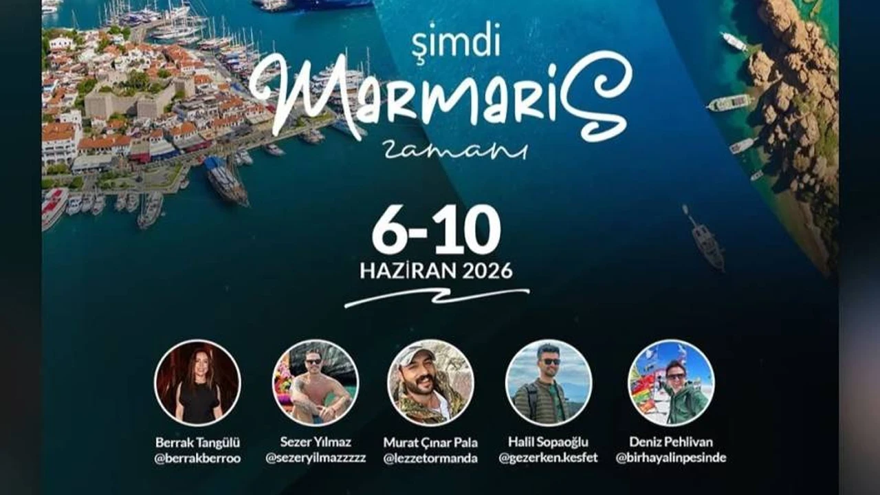 Fenomenler Marmaris'in doğal güzelliklerini ve lezzetlerini sosyal medyada tanıttı