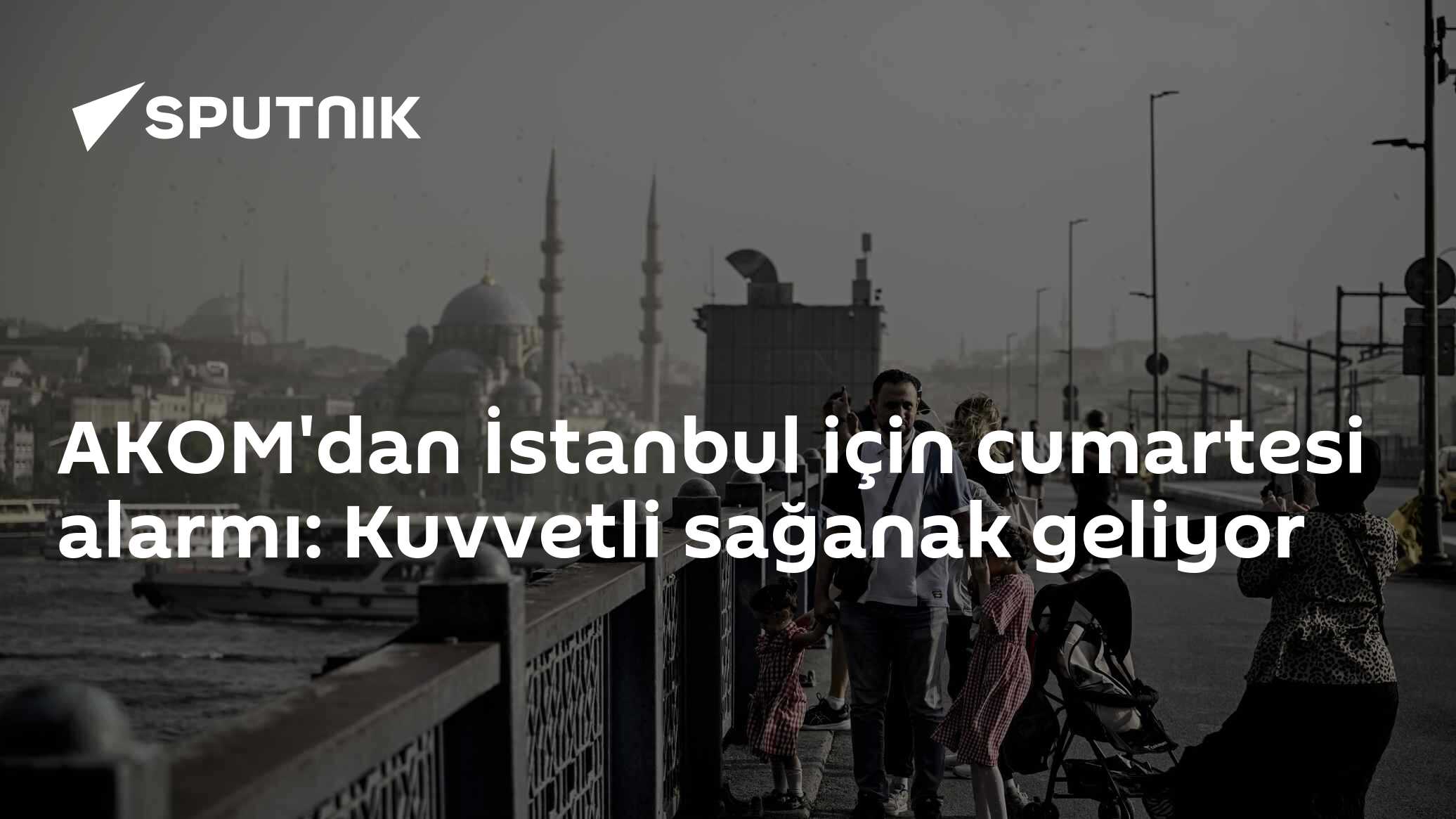 AKOM'dan İstanbul için cumartesi alarmı: Kuvvetli sağanak geliyor