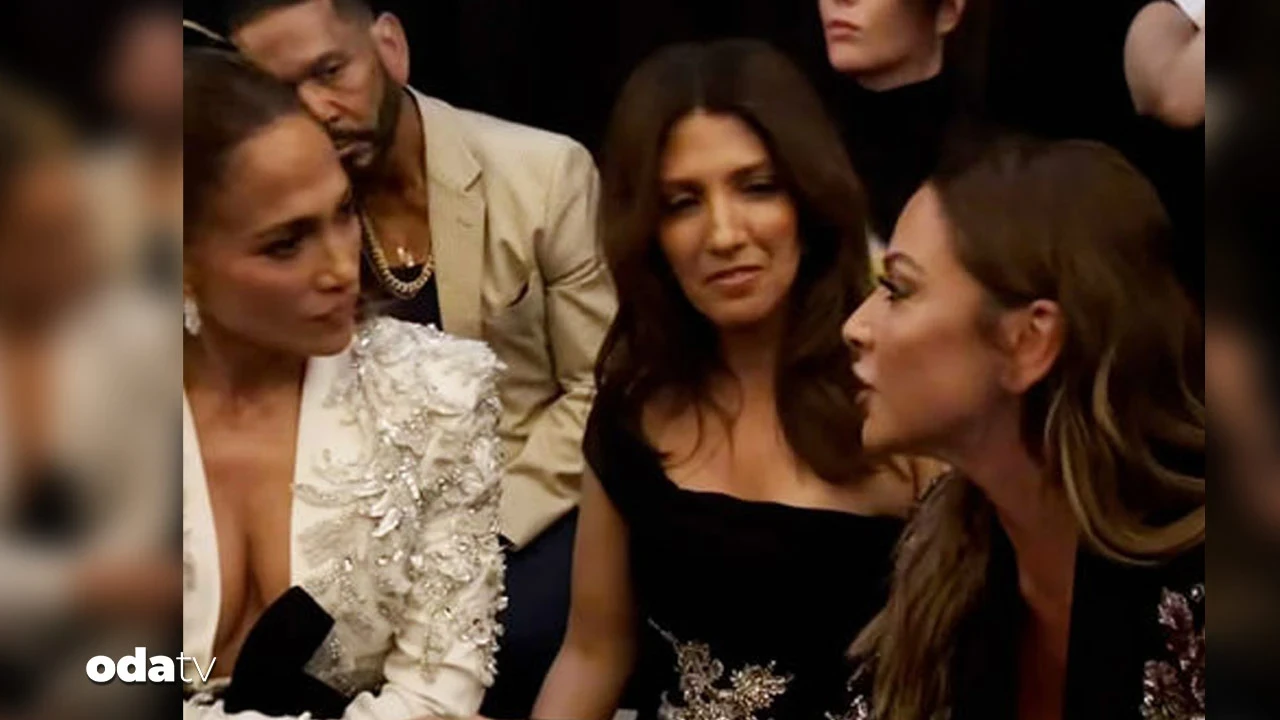Jennifer Lopez ve Hadise nerede buluştu: El ele sohbet