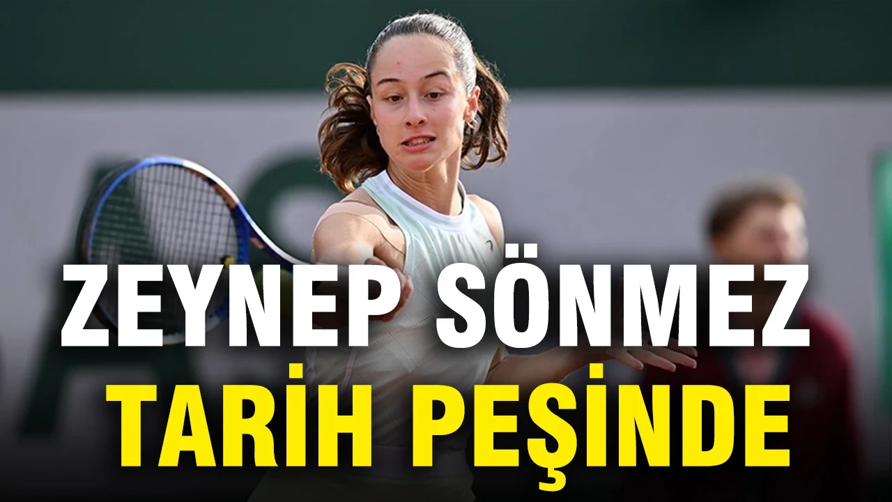 Temsilcimiz Zeynep Sönmez tarih yazmak için korta çıkıyor
