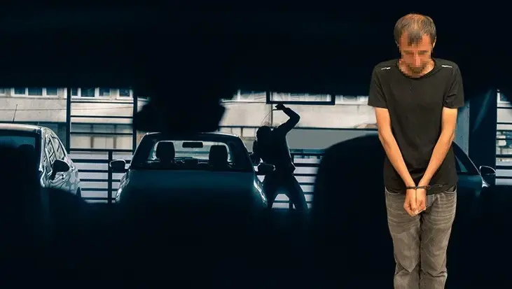 Genç kadın iş arkadaşını beklerken kabusu yaşadı! Aracına zorla binen zanlı bıçak zoruyla götürdü
