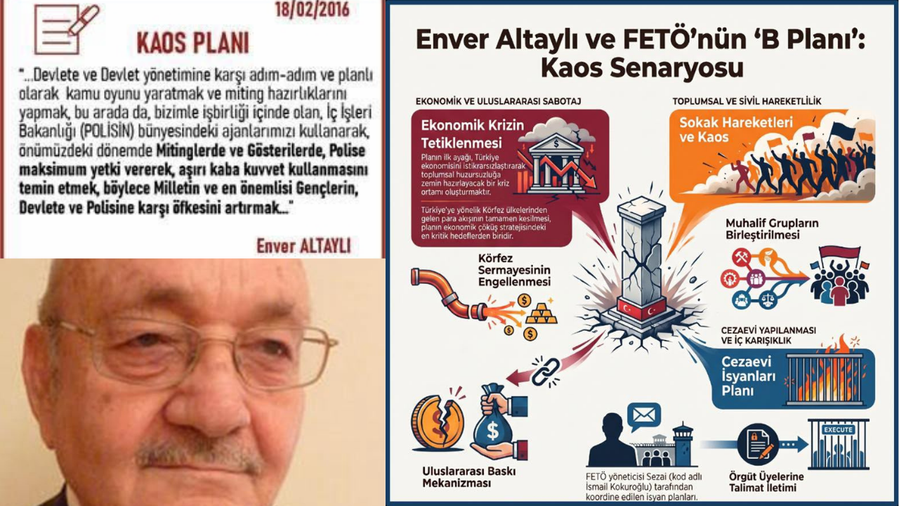 FETÖ’nün kaos planında Enver Altaylı detayı
