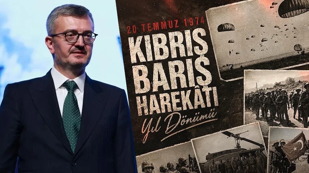 İletişim Başkanı Duran'dan Kıbrıs Barış Harekâtı’nın 52. yıl dönümü mesajı