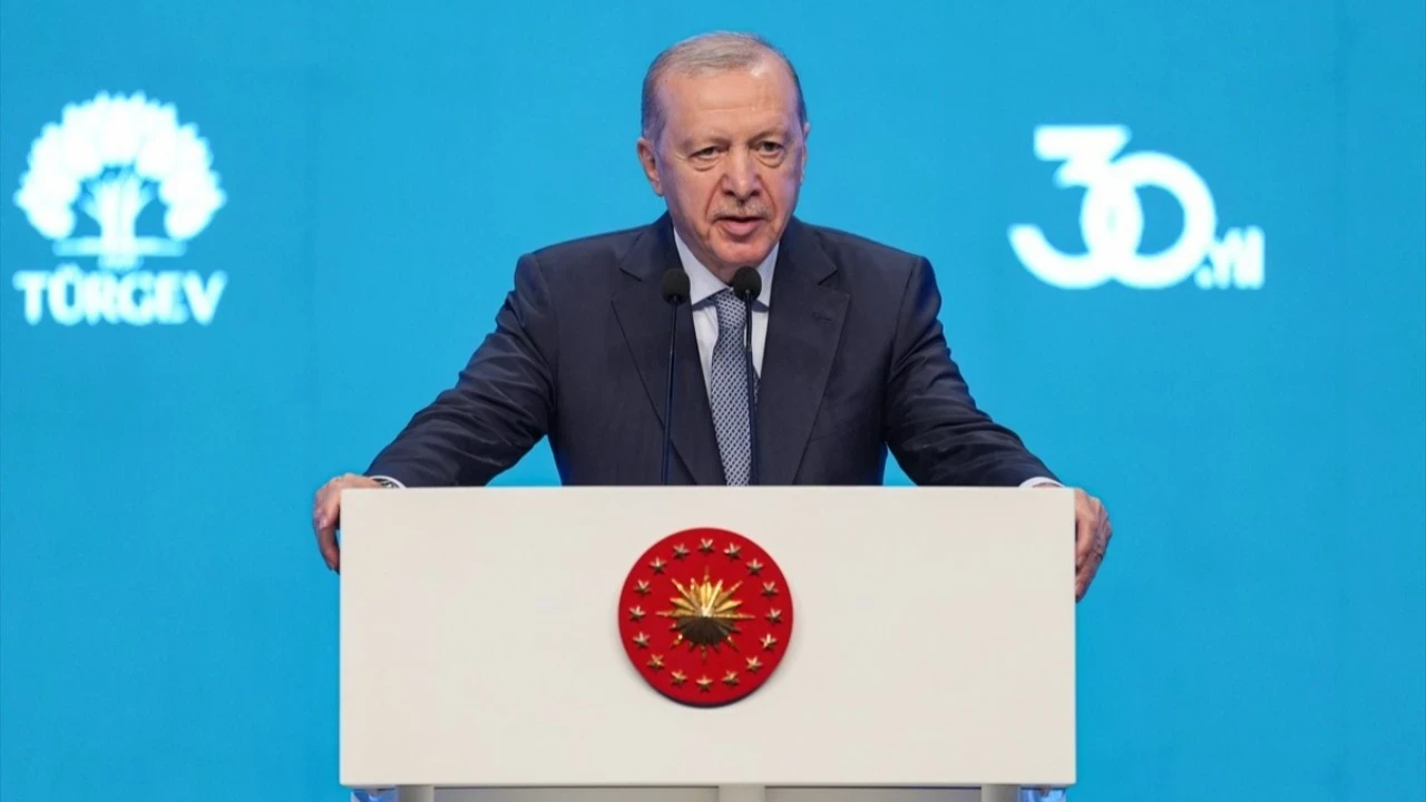 Cumhurbaşkanı Erdoğan, TÜRGEV'in 30. kuruluş yıl dönümünde konuştu: "Temelinde güçlü Türkiye var"