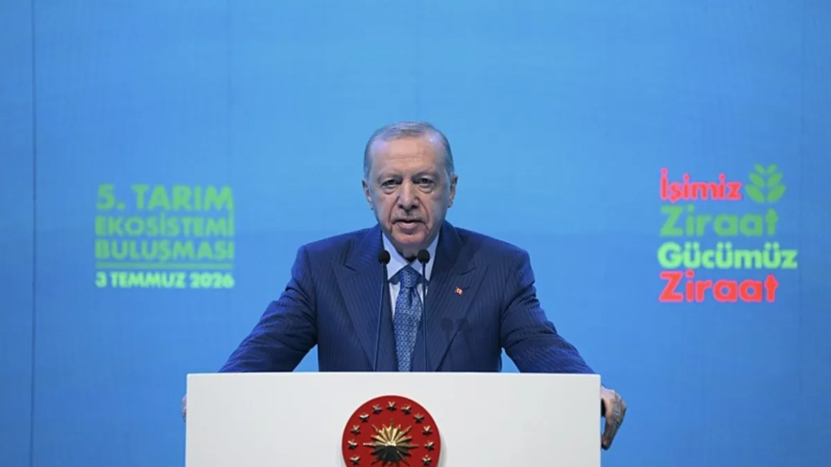 5. Tarım Ekosistemi Buluşması! Başkan Erdoğan'dan çiftçilere peş peşe müjdeler