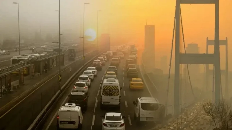 İstanbul'daki hava kirliliği mayısta geçen yıla göre yüzde 8 azaldı