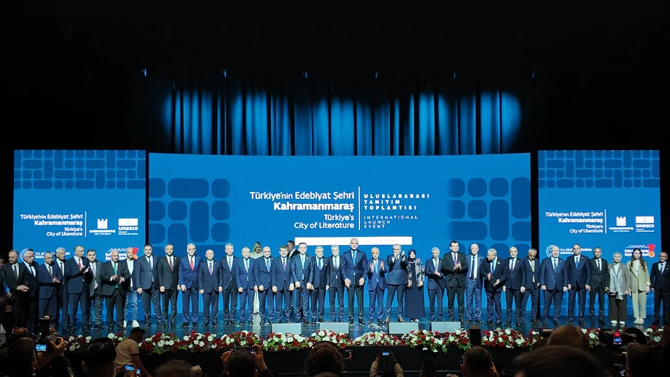 Kahramanmaraş UNESCO Edebiyat Şehri unvanını İstanbul'da kutladı
