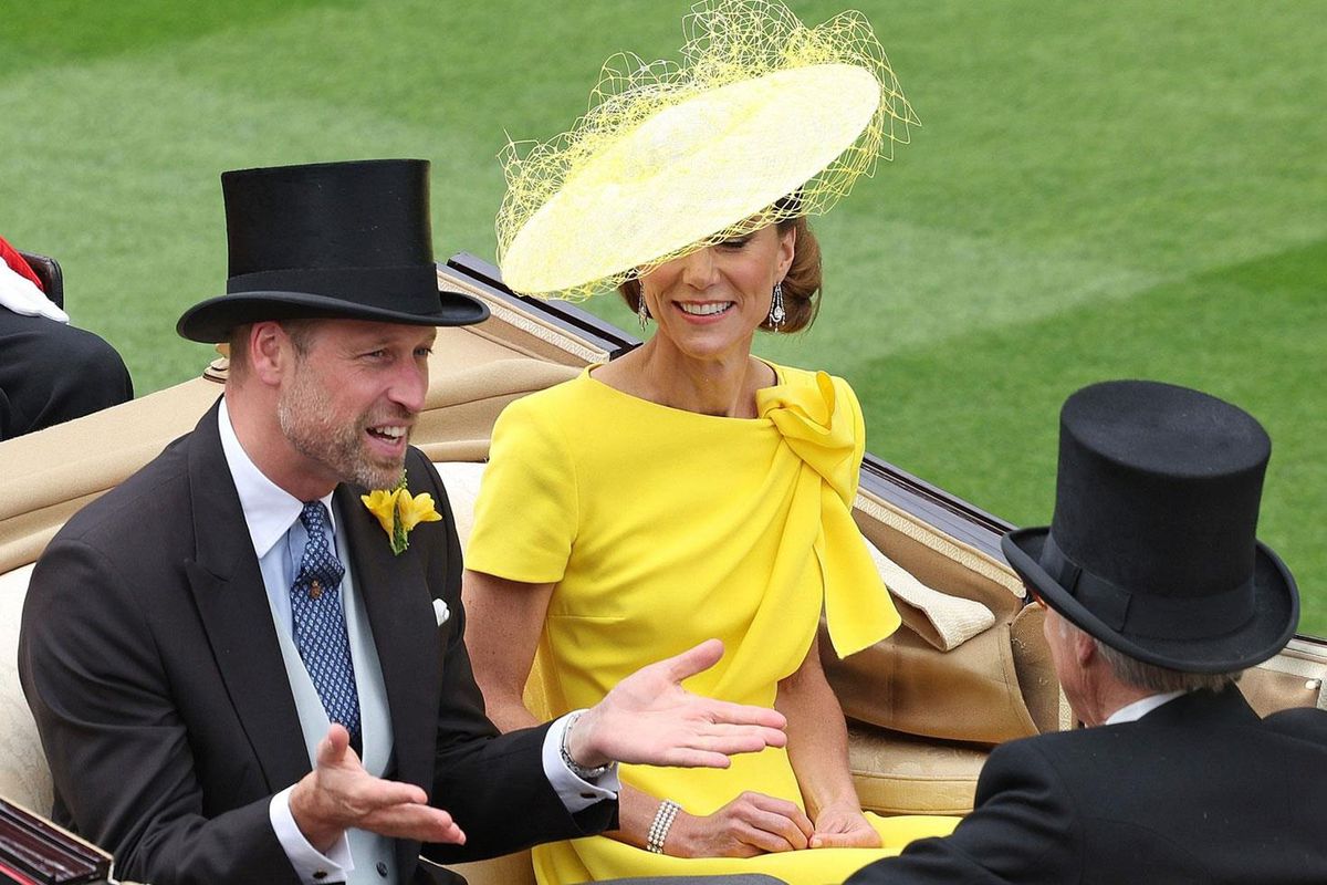Kate Middleton'dan Royal Ascot'a dönüş! Aynı elbiseyle dikkat çekti