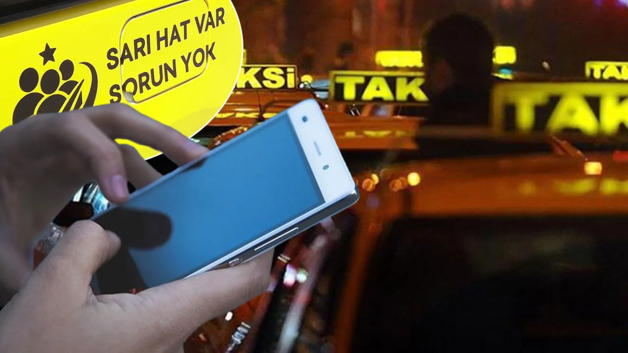 İstanbul’da taksi şikayetlerine karşı yeni dönem: “Sarı Hat” devrede