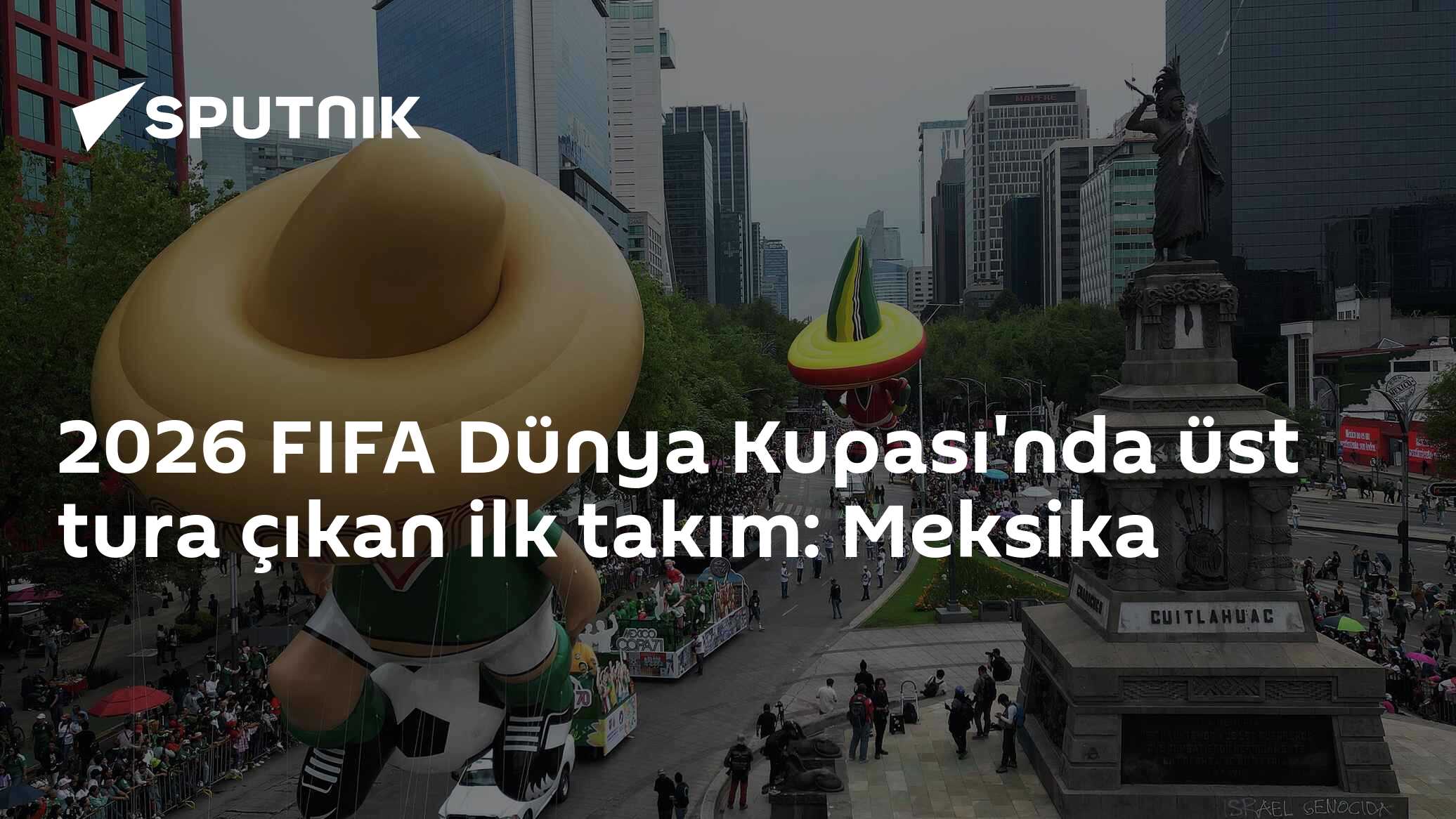 2026 FIFA Dünya Kupası'nda üst tura çıkan ilk takım: Meksika