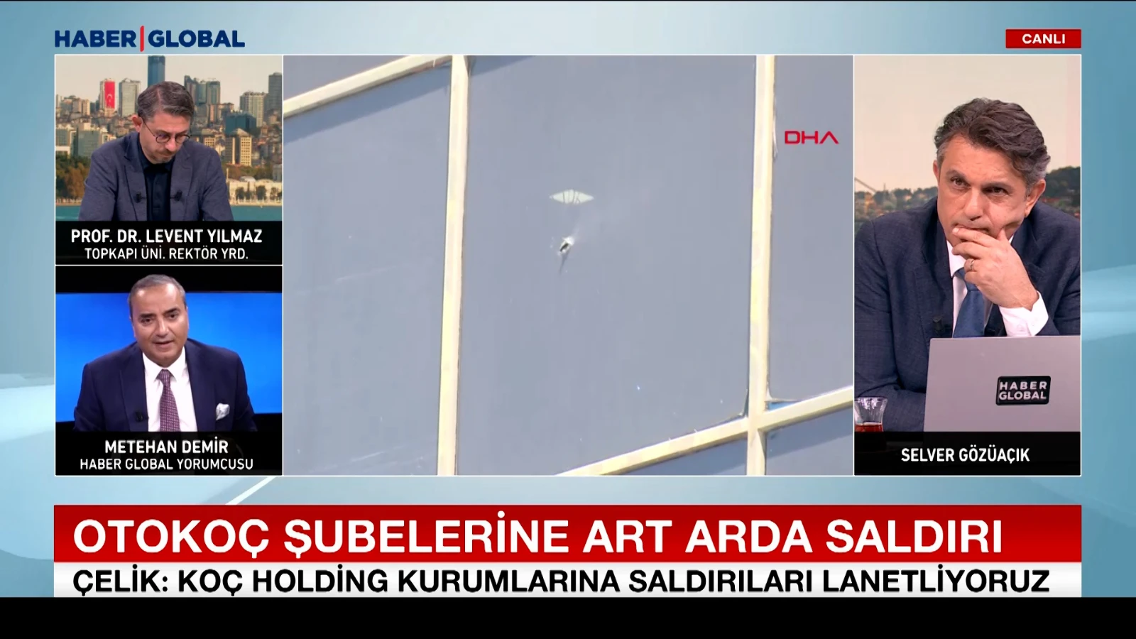 Koç Holding şubelerine art arda saldırı!