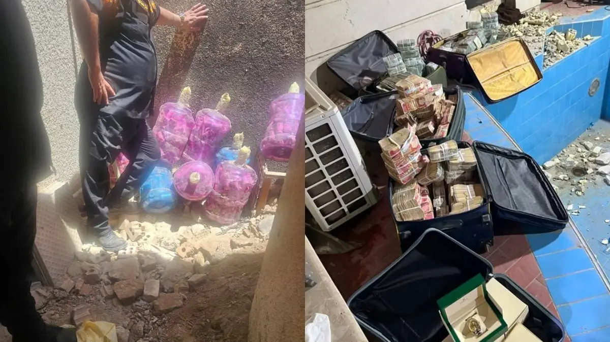 Irak'ta yolsuzluk soruşturması! 375 kilo altına el konuldu