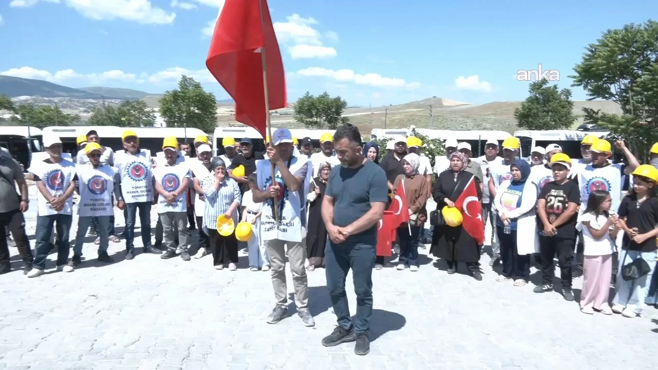 Doruk Madencilik işçilerinin Beypazarı'nda bekleyişi sürüyor