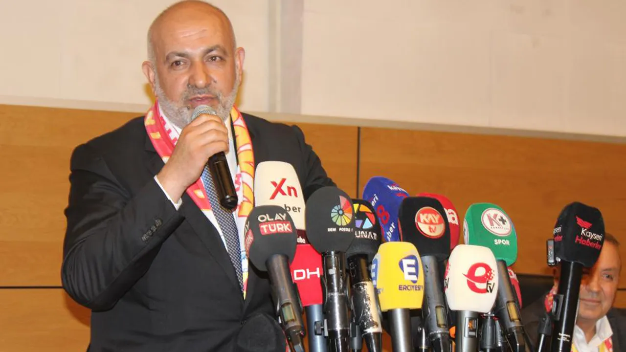 Ali Çamlı'dan o iddiaya tepki: Kayserispor ile Sivasspor kardeş takım