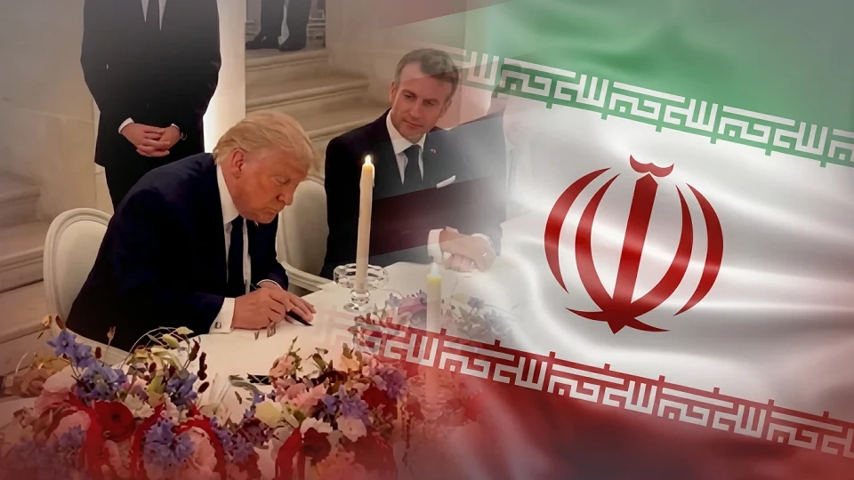 Trump, Macron ile Versay’da İran anlaşmasını imzaladı: Beyaz Saray görüntüleri yayınladı | DÜNYA HABERLERİ