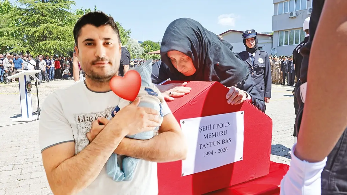 17 günlük bebeğine doyamadı... KADES ihbarına giden polis şehit oldu