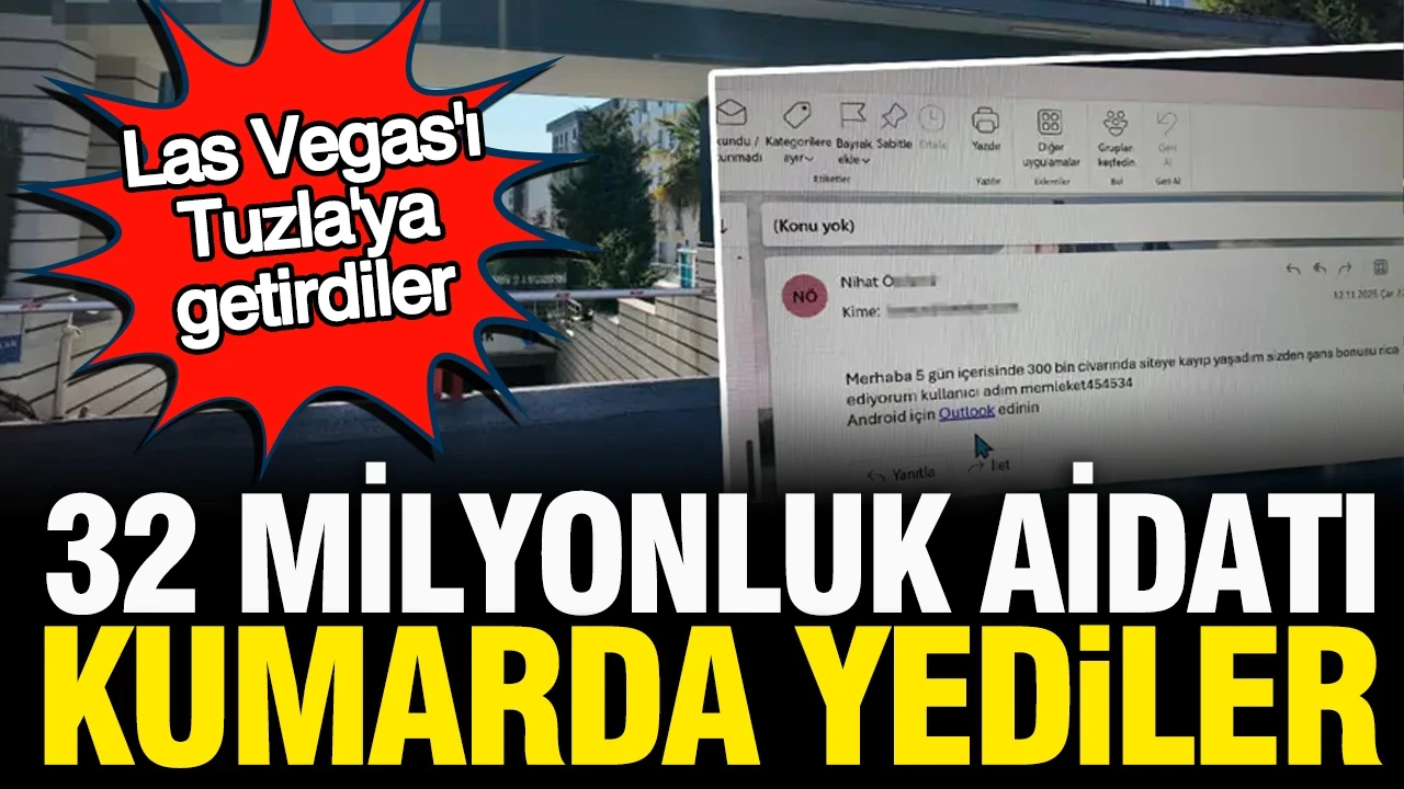 Sitenin 32 milyon liralık aidatını kumarda yediler