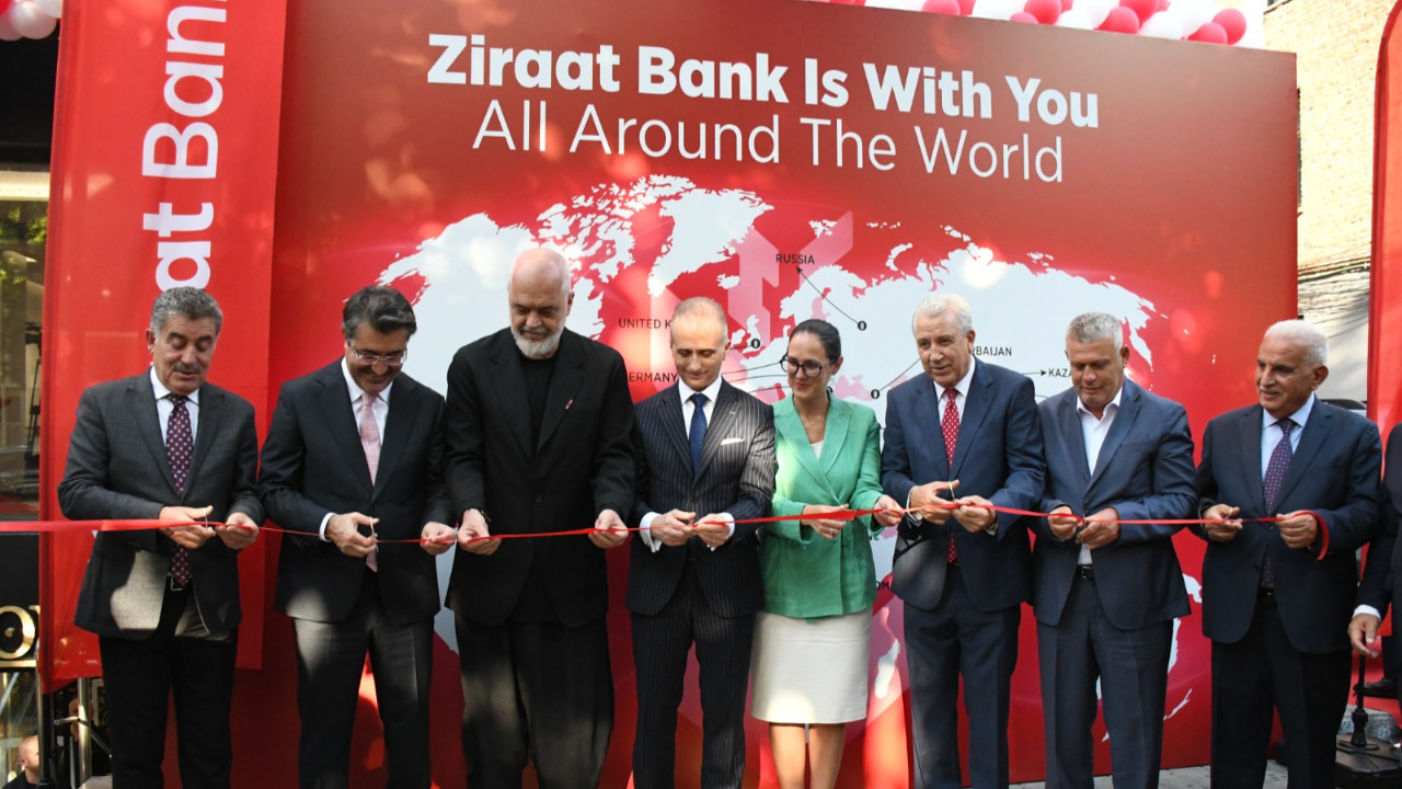Ziraat Bankası’nın Arnavutluk Şubesi açıldı! Uluslararası ağı güçlendi