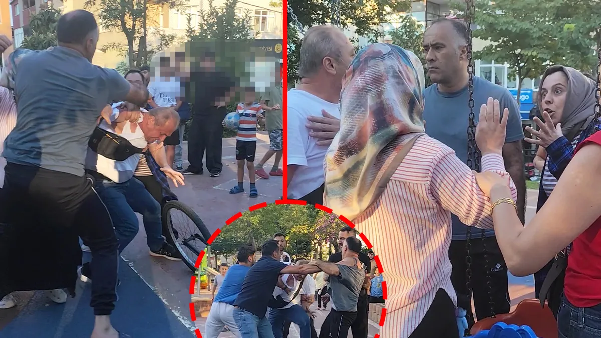 Kağıthane’de korku dolu anlar! Kadınların tartışmasına eşleri dahil olunca ortalık karıştı: Tekmeler yumruklar havada uçuştu!