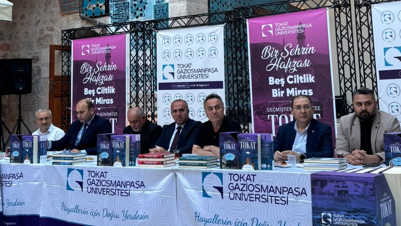 Tokat’ın tarihi ve kültürel mirası 5 ciltlik dev eserde hayat buldu