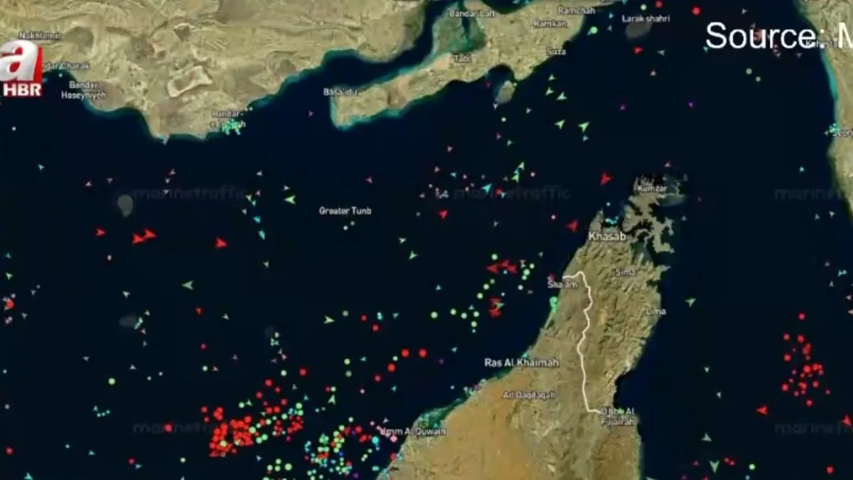Petrol koridorunda gizemli hareketlilik! A Haber’de çarpıcı detay: Hürmüz’de hayalet gemi trafiği