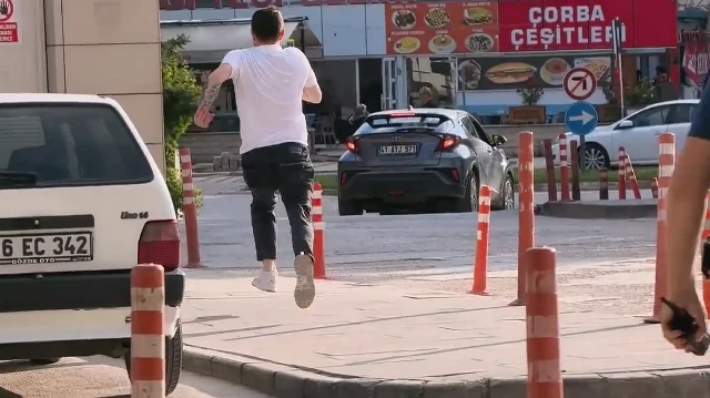 Polisi görünce depar atan azılı hırsız jandarma bariyerine takıldı: Şansımı denedim