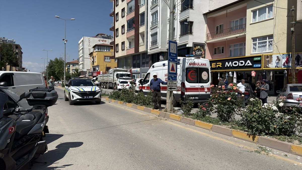 Yahyalı'da devrilen motosikletin sürücüsü yaralandı