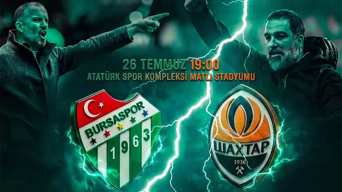 Bursaspor, Arda Turan'ın Shakhtar'ını ağırlayacak