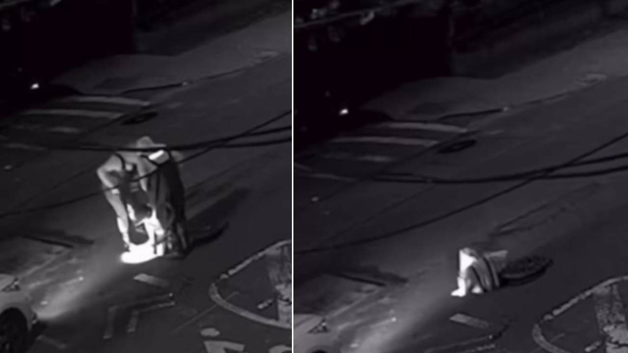 New York'ta rögar kapaklarından gizemli kişiler çıkmaya başladı