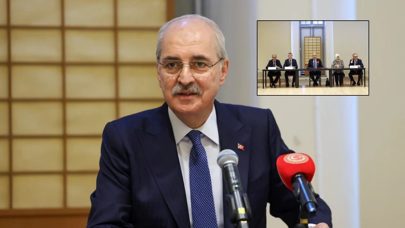 TBMM Başkanı Kurtulmuş İsveç'te konuştu: Yeni bir küresel mimari oluşturmalıyız