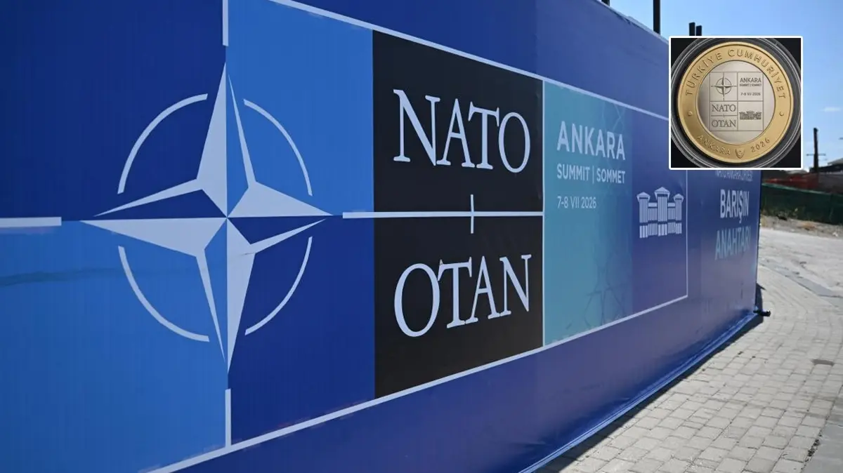 Darphane bastı: NATO Zirvesi'ne özel hatıra para