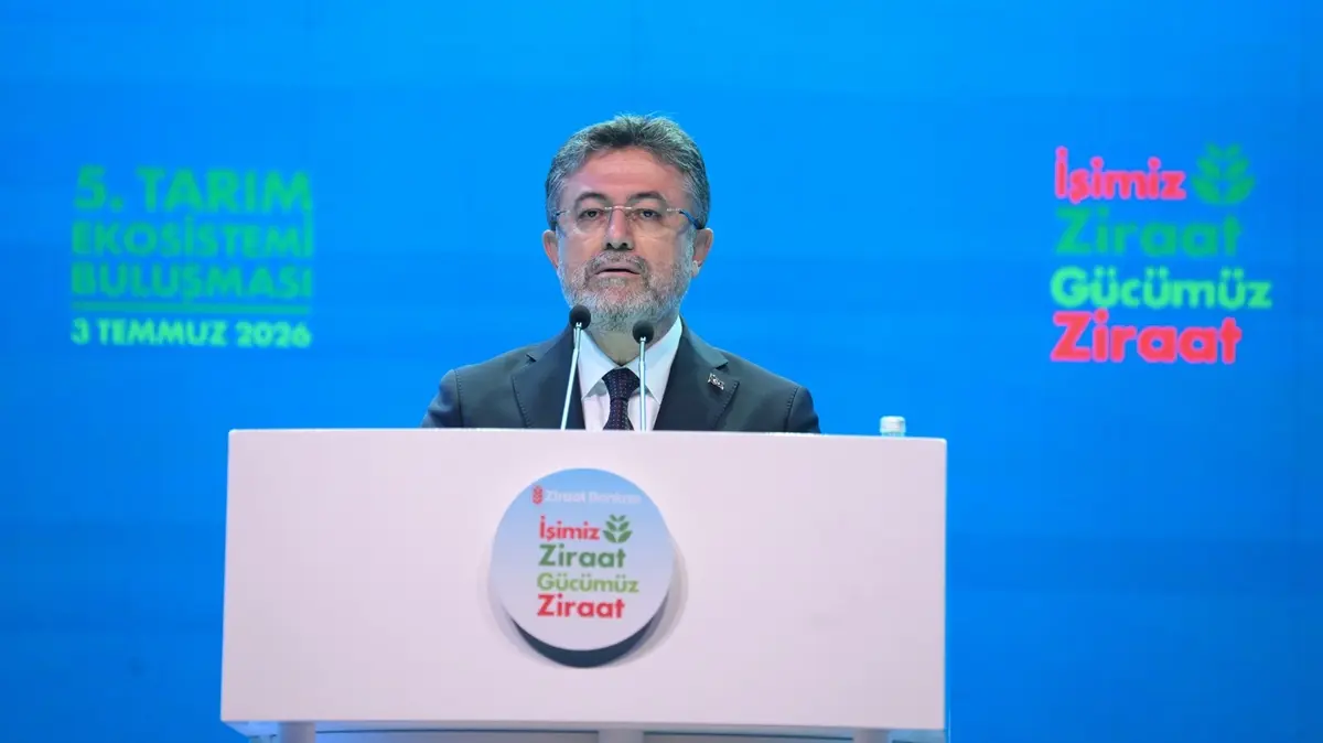 Bakan Yumaklı üretimi işaret etti: Tüm zamanların en büyük rekoru olacak