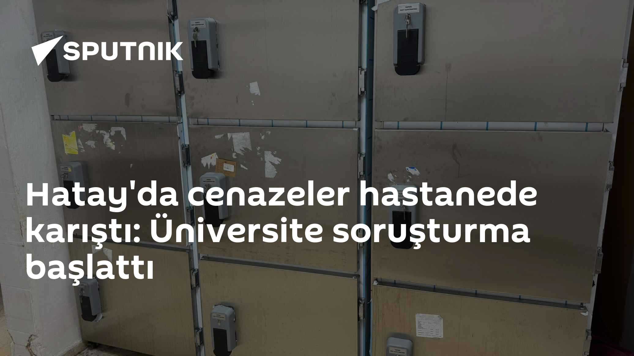 Hatay'da cenazeler hastanede karıştı: Üniversite soruşturma başlattı