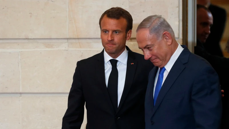 Macron'dan Netanyahu'ya sert uyarı: 'Güvenlik komşu ülkeleri̇ ele geçirerek sağlanamaz'
