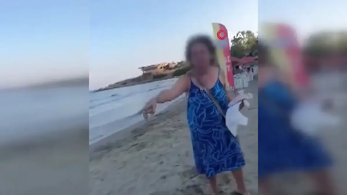 Plajdaki provokatif saldırıya gözaltı