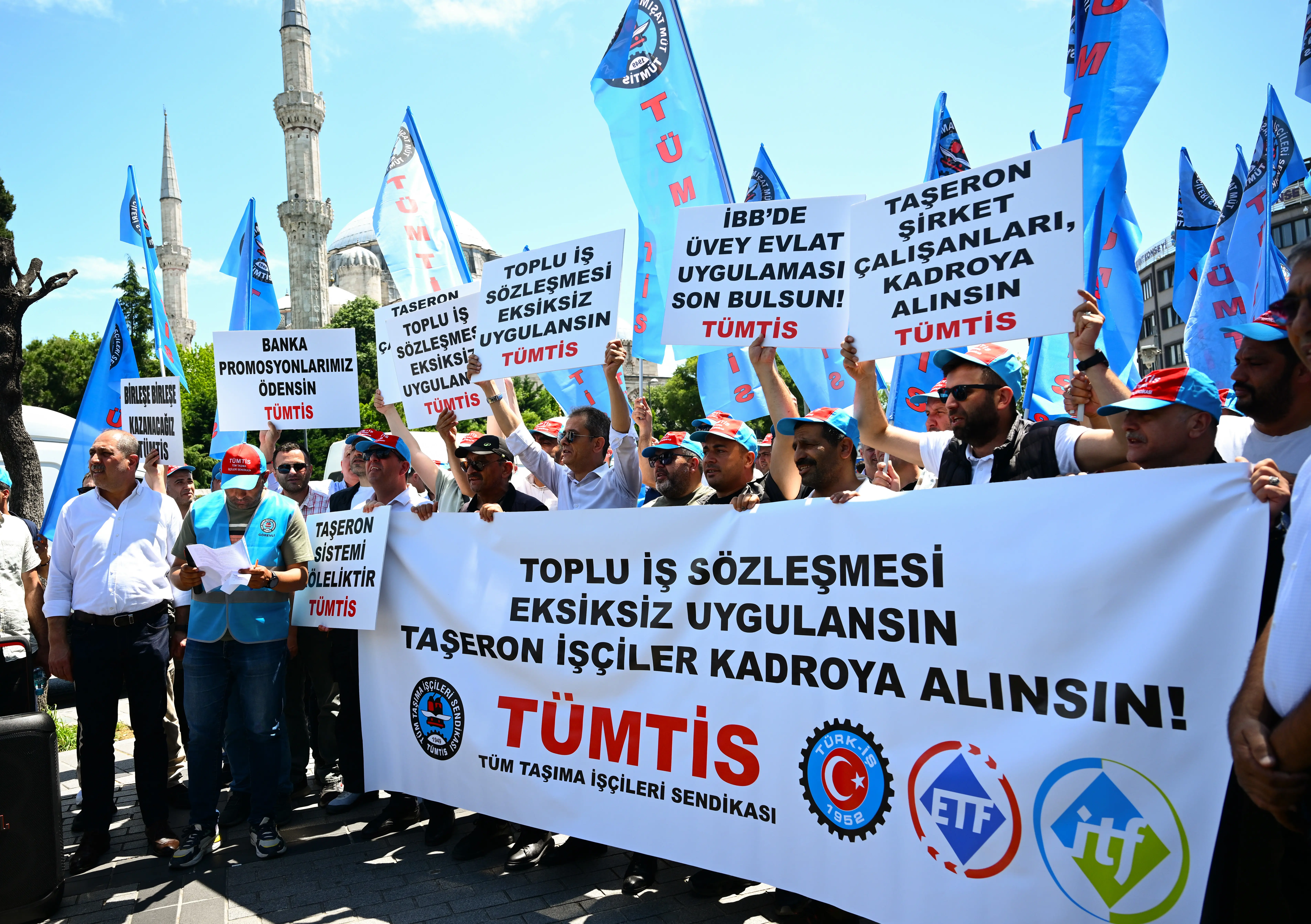 İBB'den işçilere 'üvey evlat' muamelesi! Açlık grevine kadar gidecekler