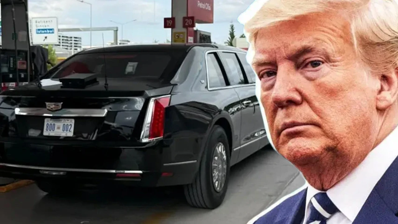 Trump'ın 'Canavar'ı Ankara'da! NATO zirvesi öncesi dikkat çeken görüntü