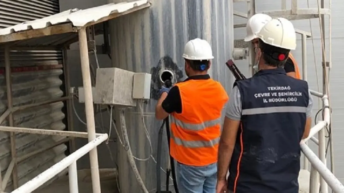 Tekirdağ'da çevre katliamı! 29 işletmeye ceza yağdı, 12'sine kilit vuruldu