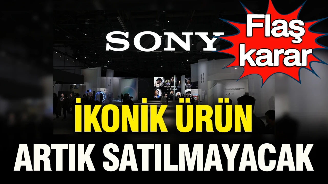 Sony’den flaş karar: İkonik ürün artık satılmayacak