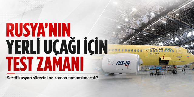 İlk Seri Üretim MC-21-310’u Uçuş Testlerine Hazırlanıyor