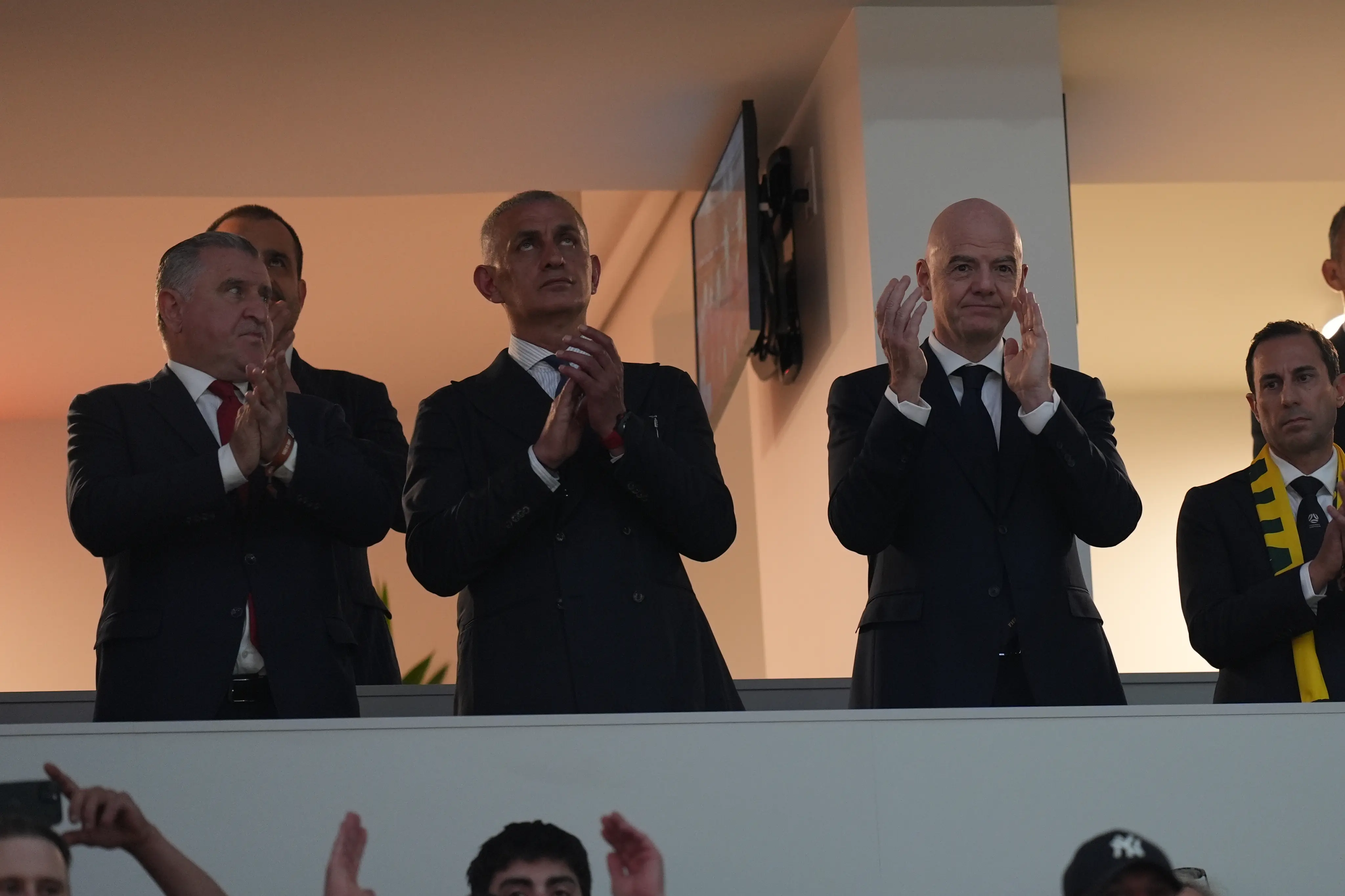 Infantino, Türkiye-Avustralya maçını yerinde takip etti