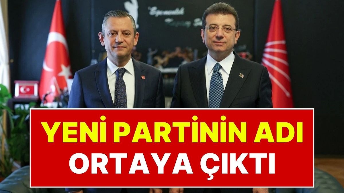 Özgür Özel'in B Planı İfşa Oldu: CHP'ye Alternatif Yeni Partinin Adı Bile Belli!