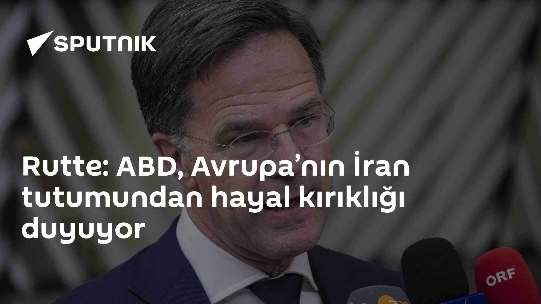 Rutte: ABD, Avrupa’nın İran tutumundan hayal kırıklığı duyuyor