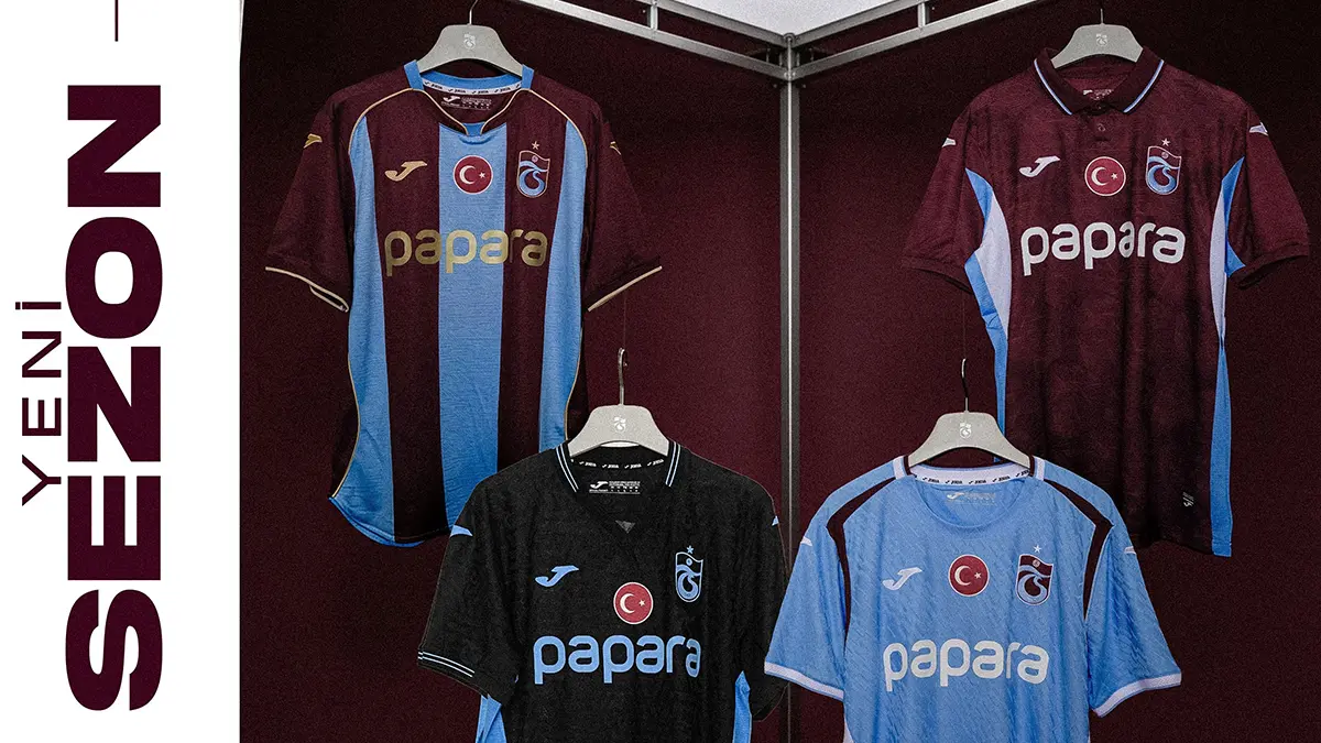 Trabzonspor'dan Napoli çıkarması: Yeni formalar görücüye çıktı