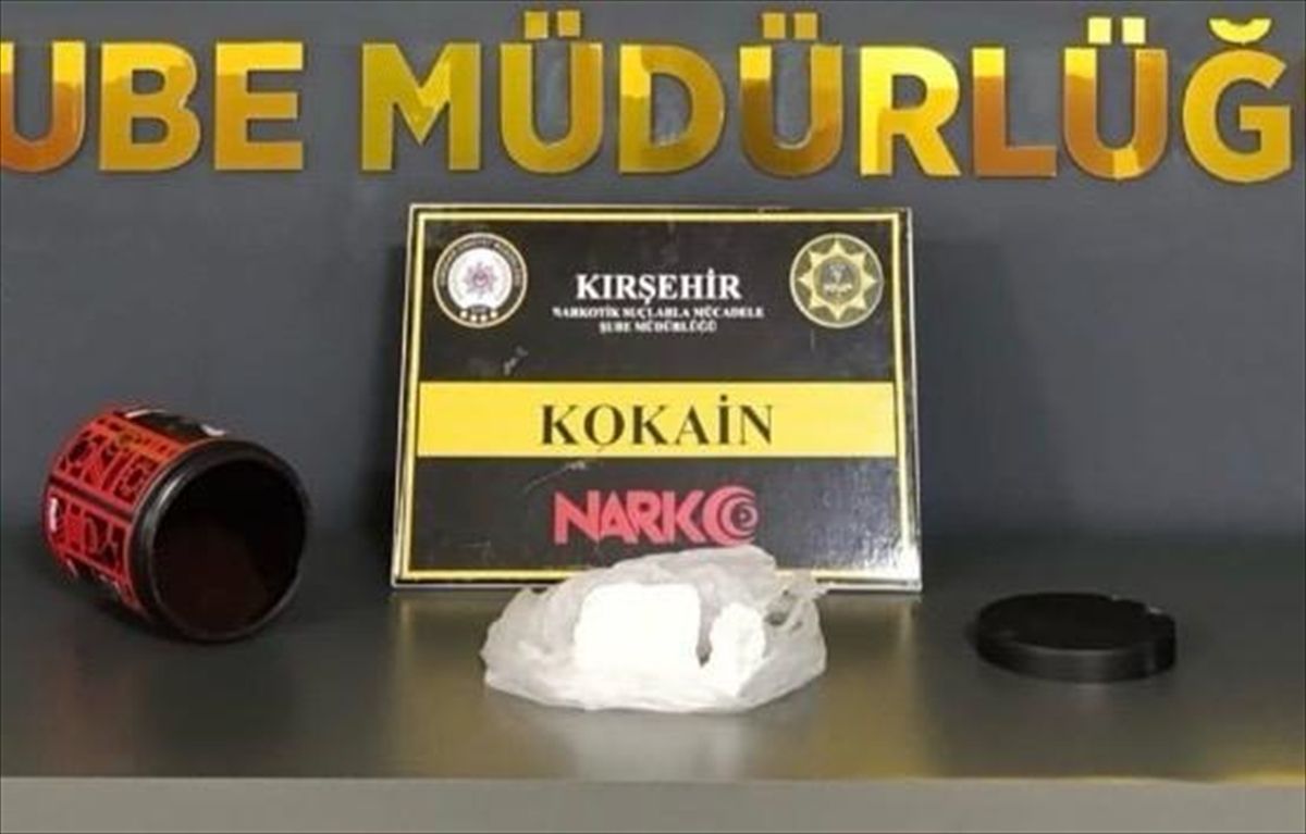 Kırşehir'de uyuşturucu operasyonunda 1 zanlı tutuklandı