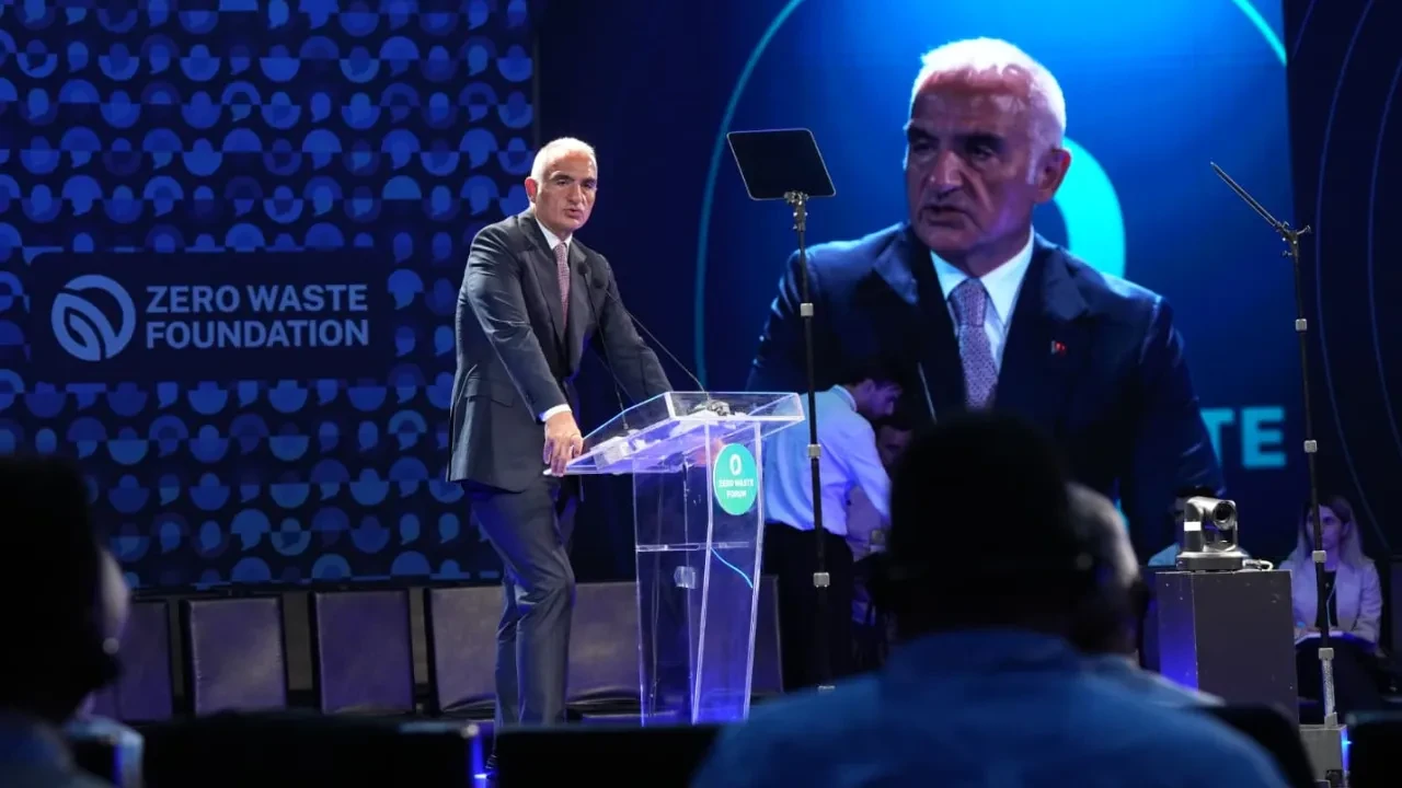 Sıfır atıkta Türkiye modeli dünyaya örnek oluyor! Kültür ve Turizm Bakanı Mehmet Nuri Ersoy: "Sıfır atık artık bir seçenek değil, zorunluluk"