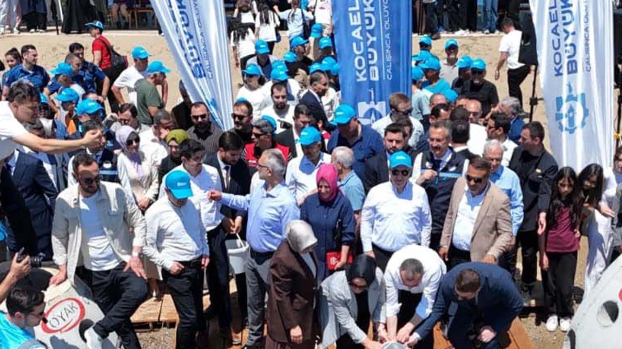 İzmit'te doğaya 6 bin tane bırakıldı! Bir anda her yere 6 saniyede dağıldılar