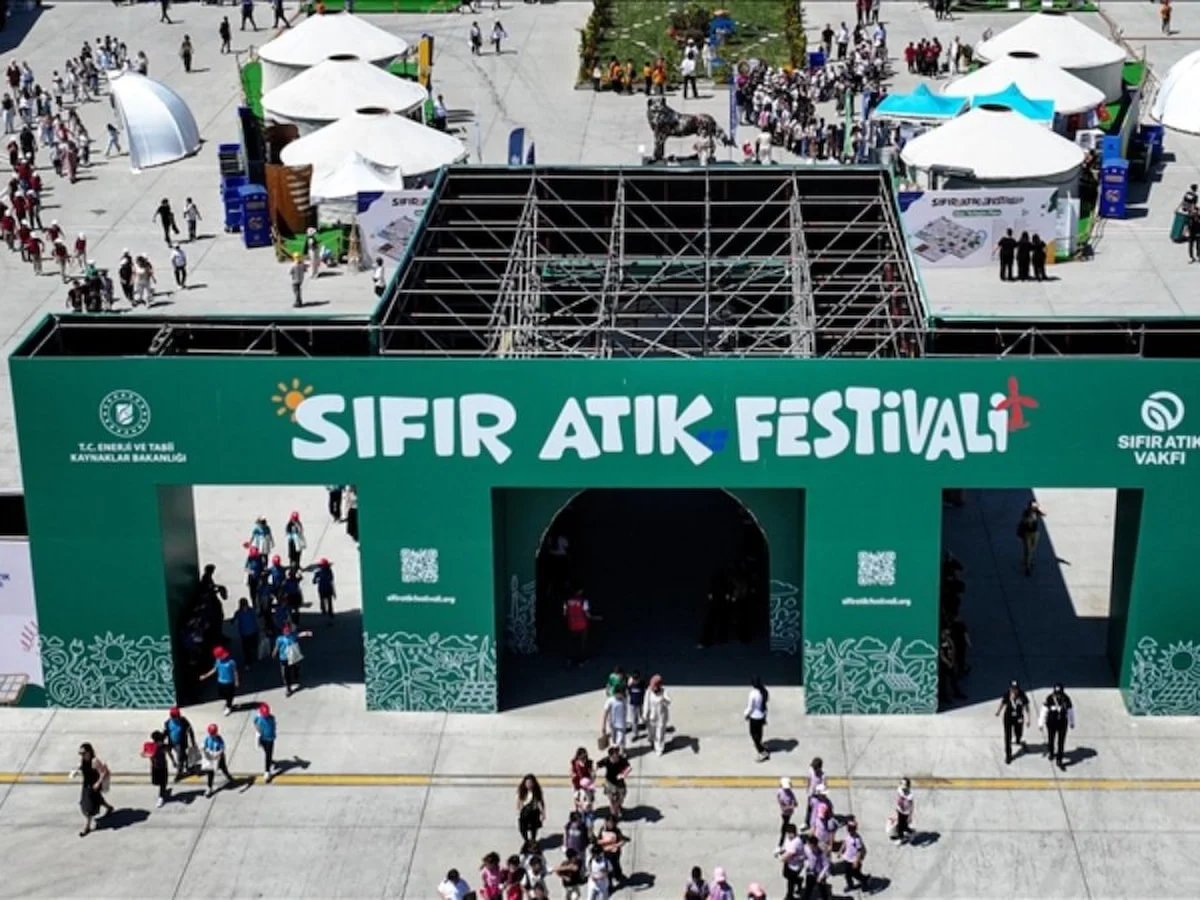 Sıfır Atık Festivali'nin enerji ihtiyacı yenilenebilir kaynaktan karşılandı