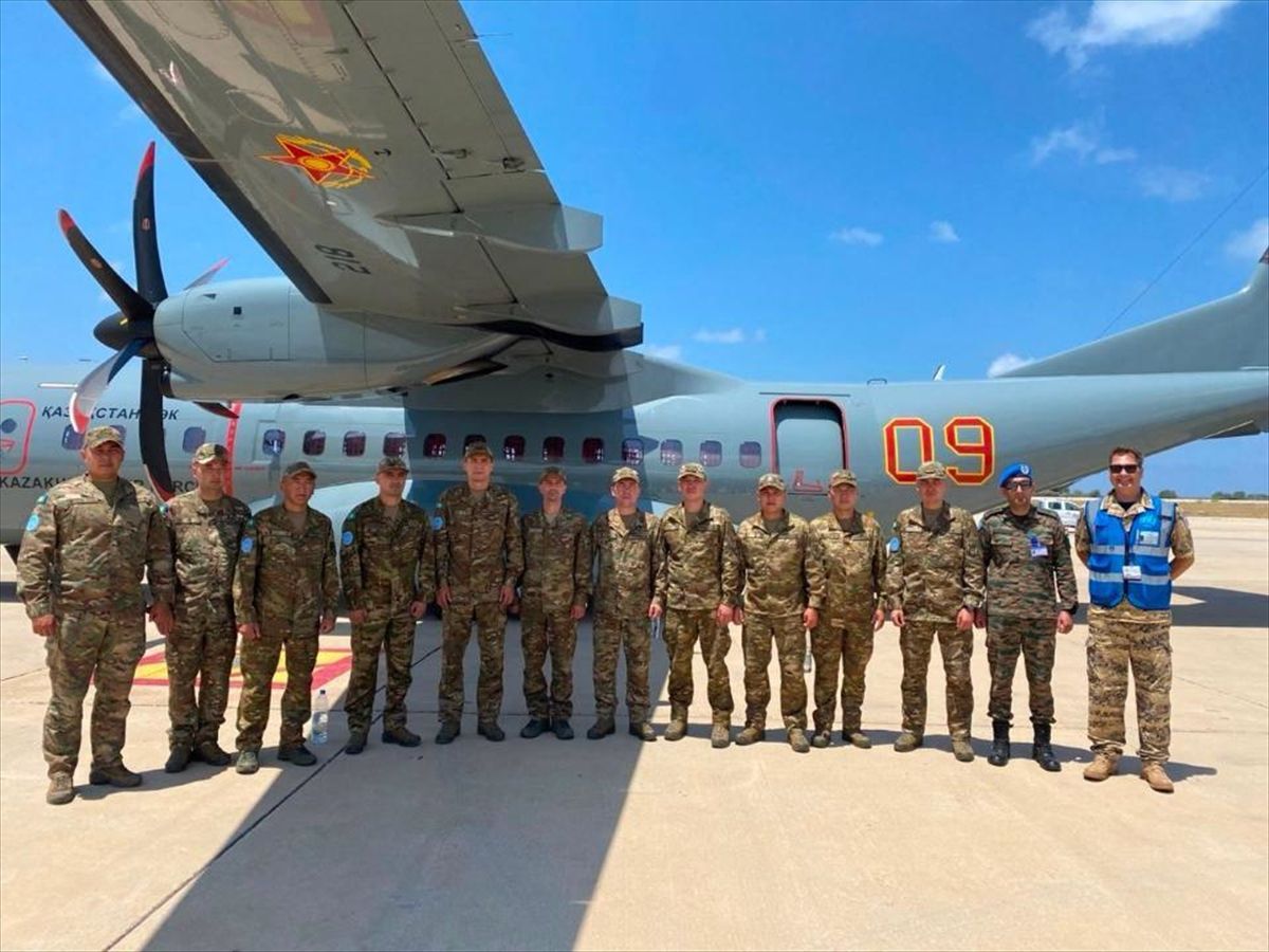 Kazakistan, BM Barış Gücü kapsamında Lübnan'a asker gönderdi