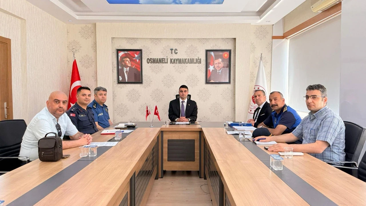 Osmaneli’de Okul Güvenliği toplantısı yapıldı